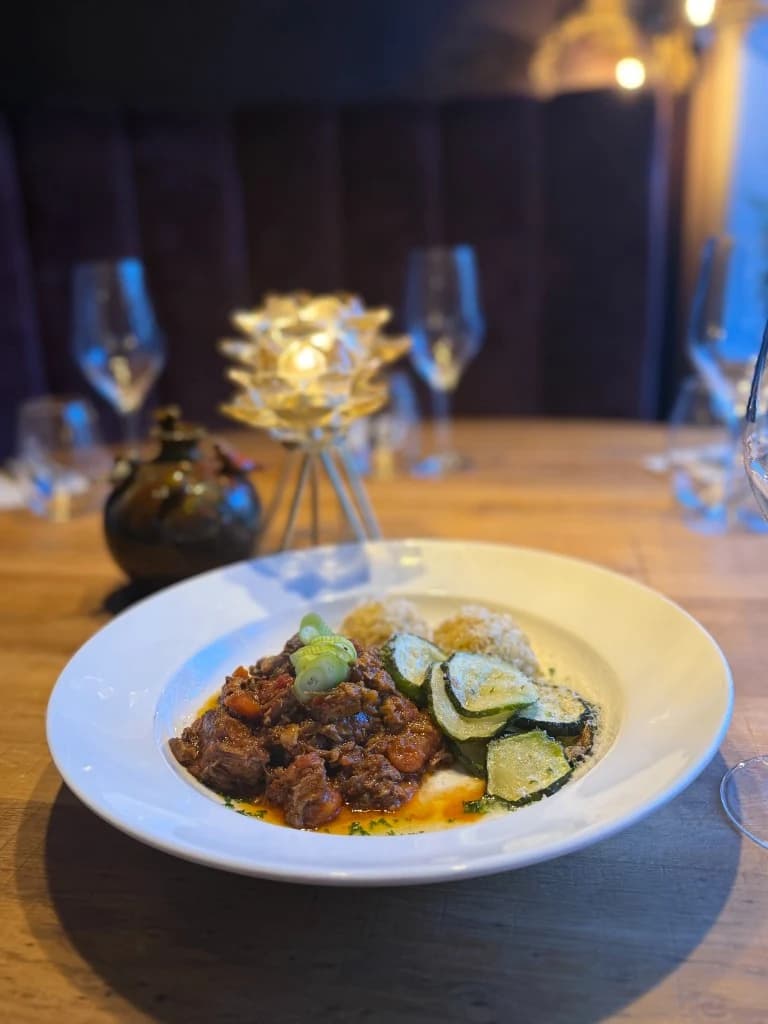 Spaghetti met krokant schnitzel