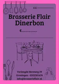 Dinerbon - Brasserie Flair Groningen
