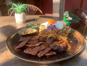 Flair's in de week menu: Nasi met Saté van de Haas - Brasserie Flair Groningen