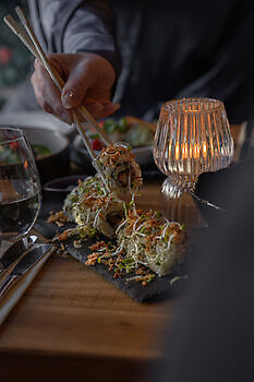 Vers bereide Sushi, volledig huisgemaakt! - Brasserie Flair Groningen
